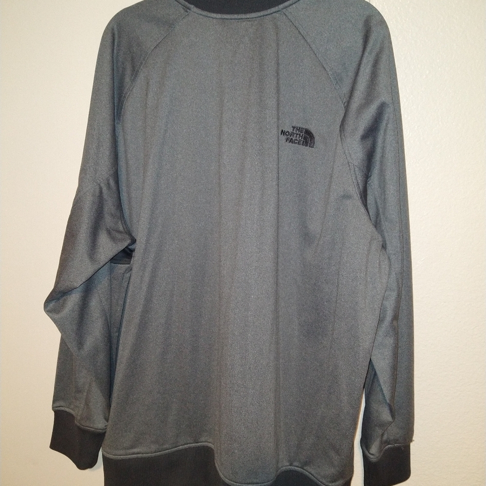 The North Face Gray Full Zip Jacket Men's sz XXL - Picture 2 of 8